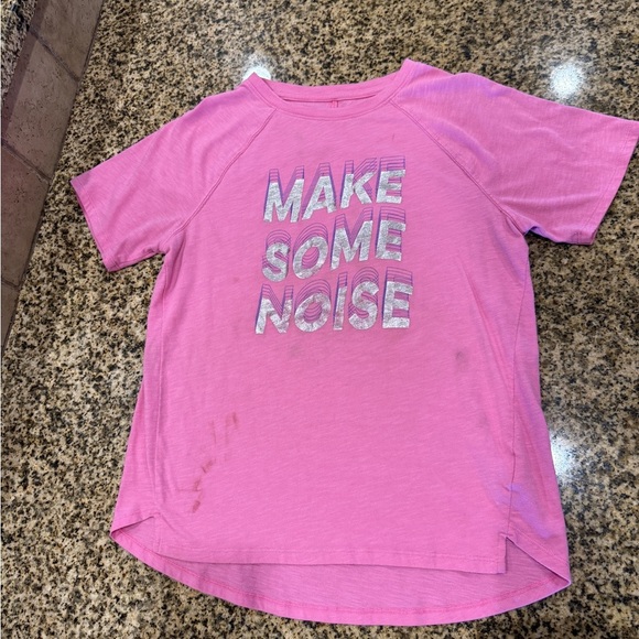 Athletic Kids Pink Graphic T-Shirt Size XXL - Picture 1 of 4